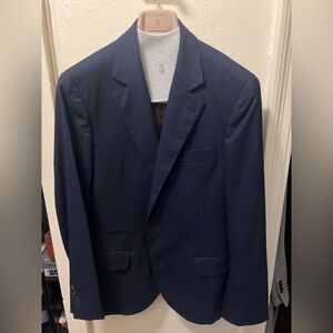 Brunello Cucinelli Navy Blazer